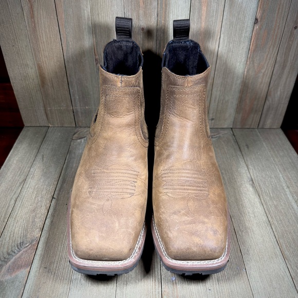 Ariat Hybrid Low Boy Square Toe Boots Men's Size 10 D - Picture 3 of 10